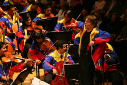 Esa-Pekka Salonen and the Orquesta Sinfonica Simon Bolivar