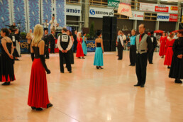Finnish tango dance contestants during the Tangomarkkinat.