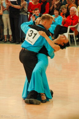 Finnish tango dance contestants during the Tangomarkkinat.