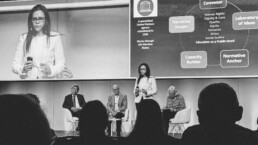 Dr. Shafika Isaacs, speaker at OEB 2025 discussing human-centred AI in education.